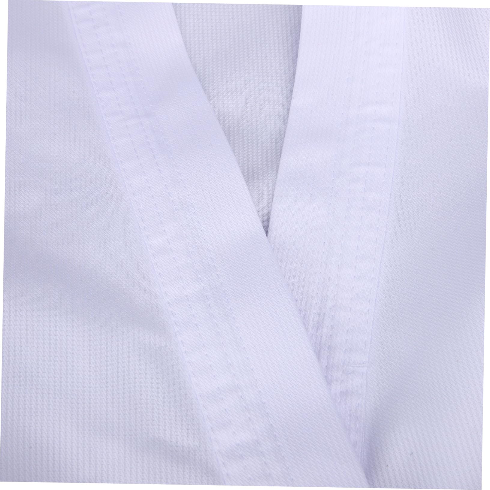 Healeved Costume de Taekwondo Professionnel pour Adultes en Polyester Blanc, Ensemble Réutilisable Ceinture, Pantalon à Cordons, pour Entraînement et Compétition