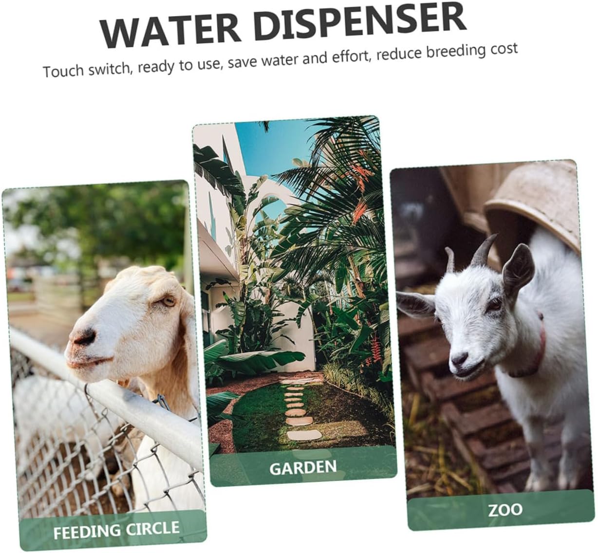 2pcs Automatic Drinking Fountain for Sheep Copper Valve Pet Accessory Durable Water Bowl for Livestock for Cattle and Sheep Easy to and Install