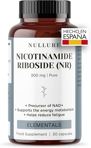 Nullure NAD Nicotinamida Ribosido 300mg - 30 Cápsulas (Prueba 1 mes)