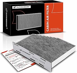 A-Premium Cabin Air Filter with Activated Carbon Compatible with Volkswagen Jetta, Passat, Golf, Tiguan, Beetle, CC, Eos, GTI, Rabbit & Audi A3 Quattro, Q3 Quattro, TT Quattro, Replace# 1K0819644B