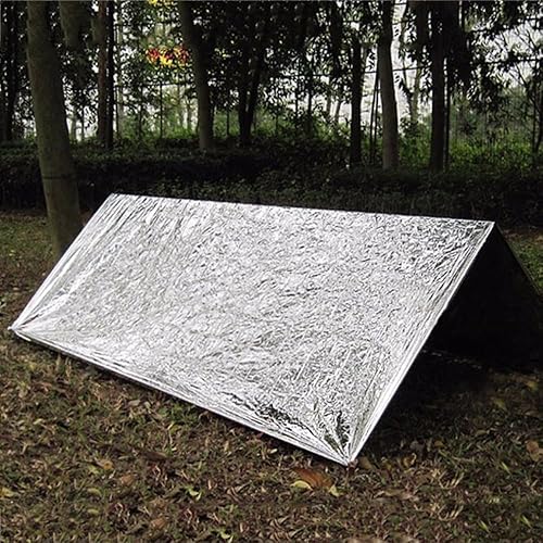 Miniatura 5 de Medresq Emergency Blanket Portable Emergency Blanket Survival Gear Emergency Bivvy Thermal Sleeping Bag Camping Be Suitable for Outdoors, Hiking,