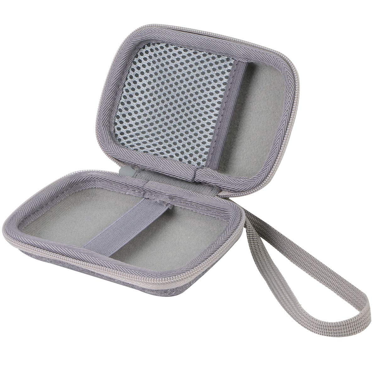 Borsa Custodia Rigida per Western Digital WD My Passport SSD Portatile 2020 di Aenllosi(color gris)