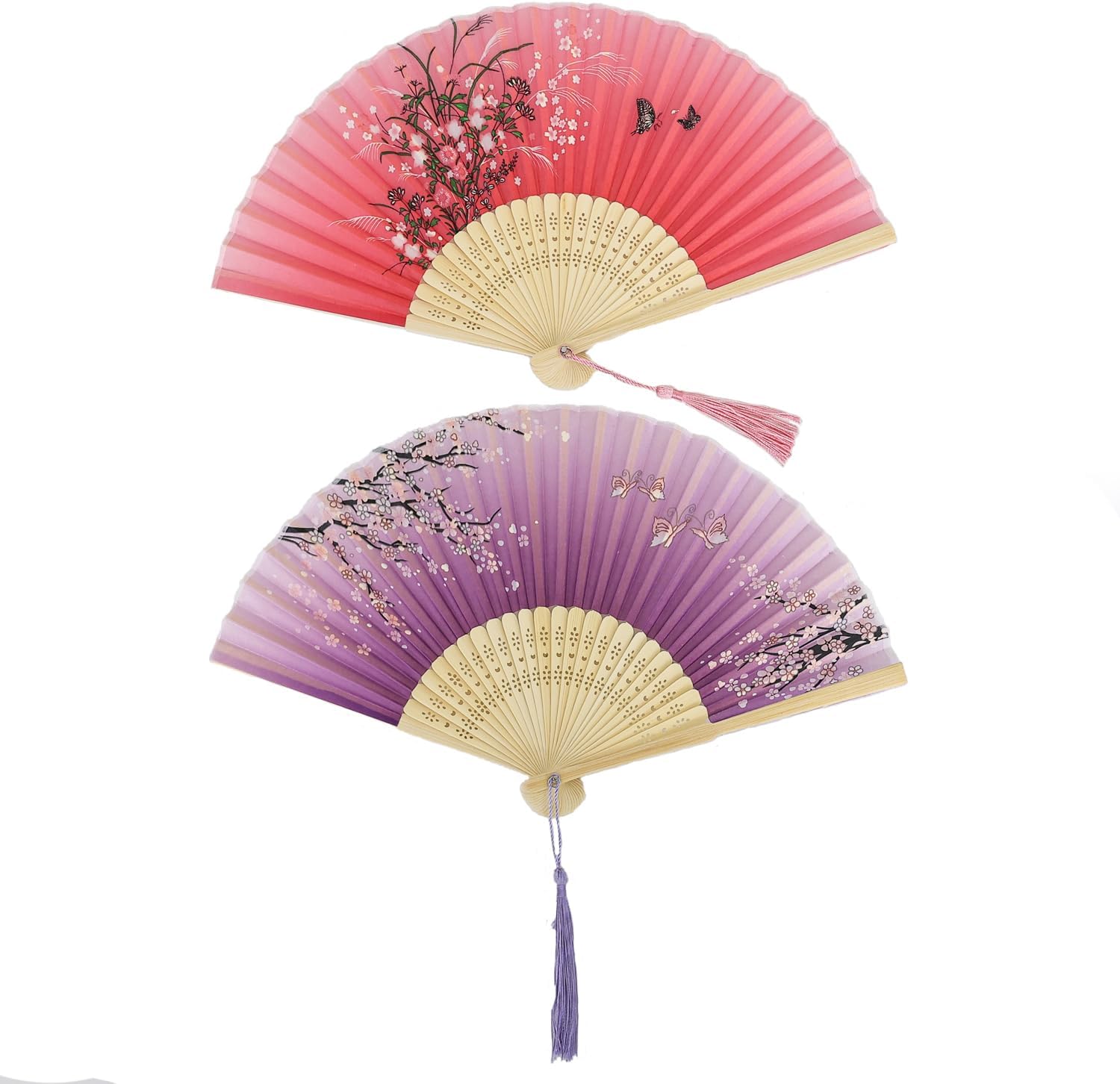 2 Pieces Handheld Fans
