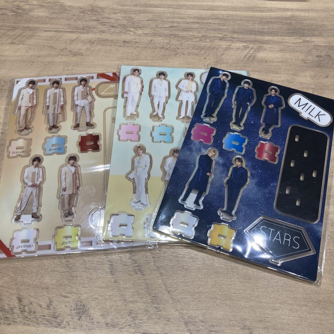 Amazon.co.jp: M!LK アクスタ3点セット : おもちゃ
