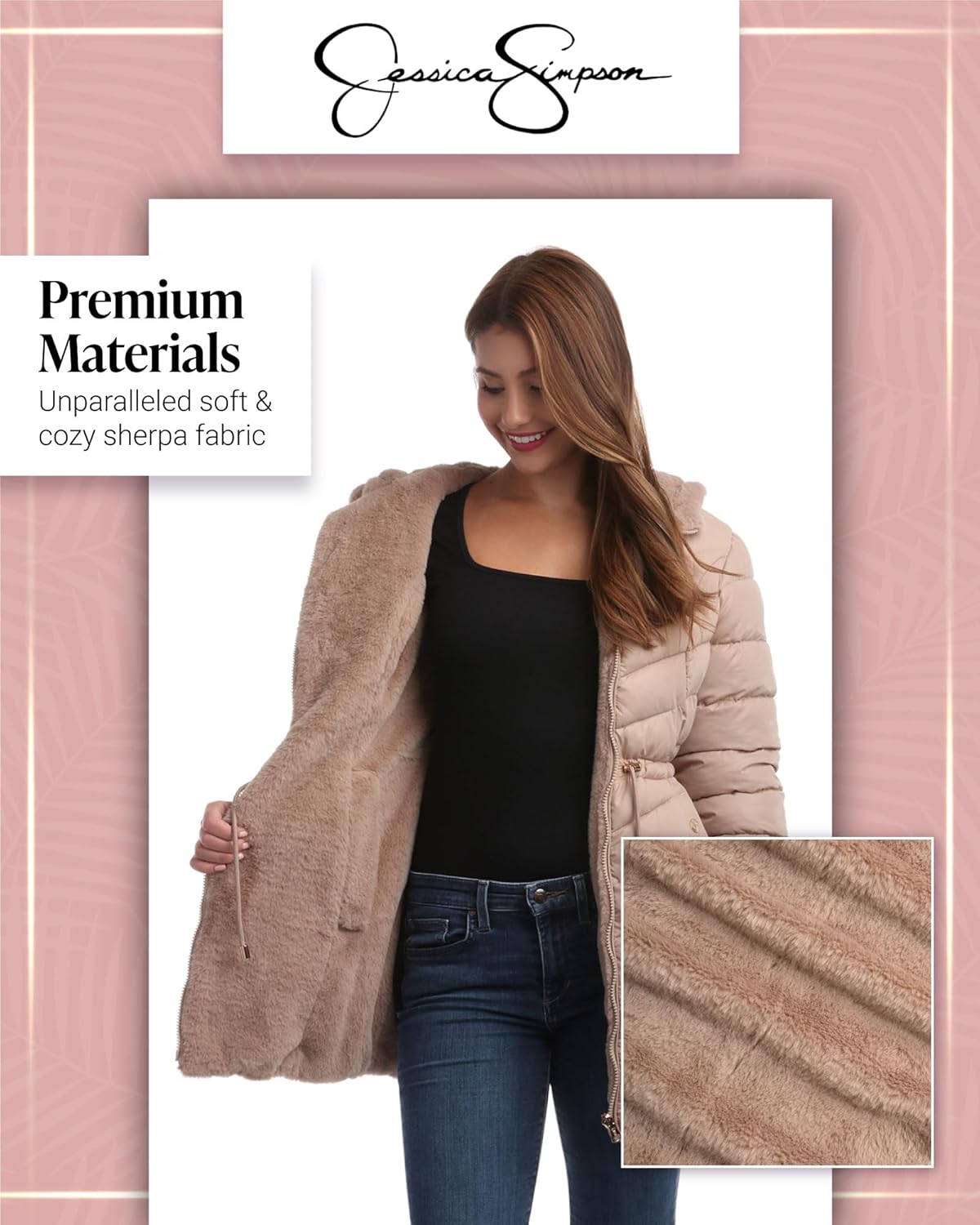 Jessica Simpson - Brandclub - Jessica Simpson Womens Puffer Jacket