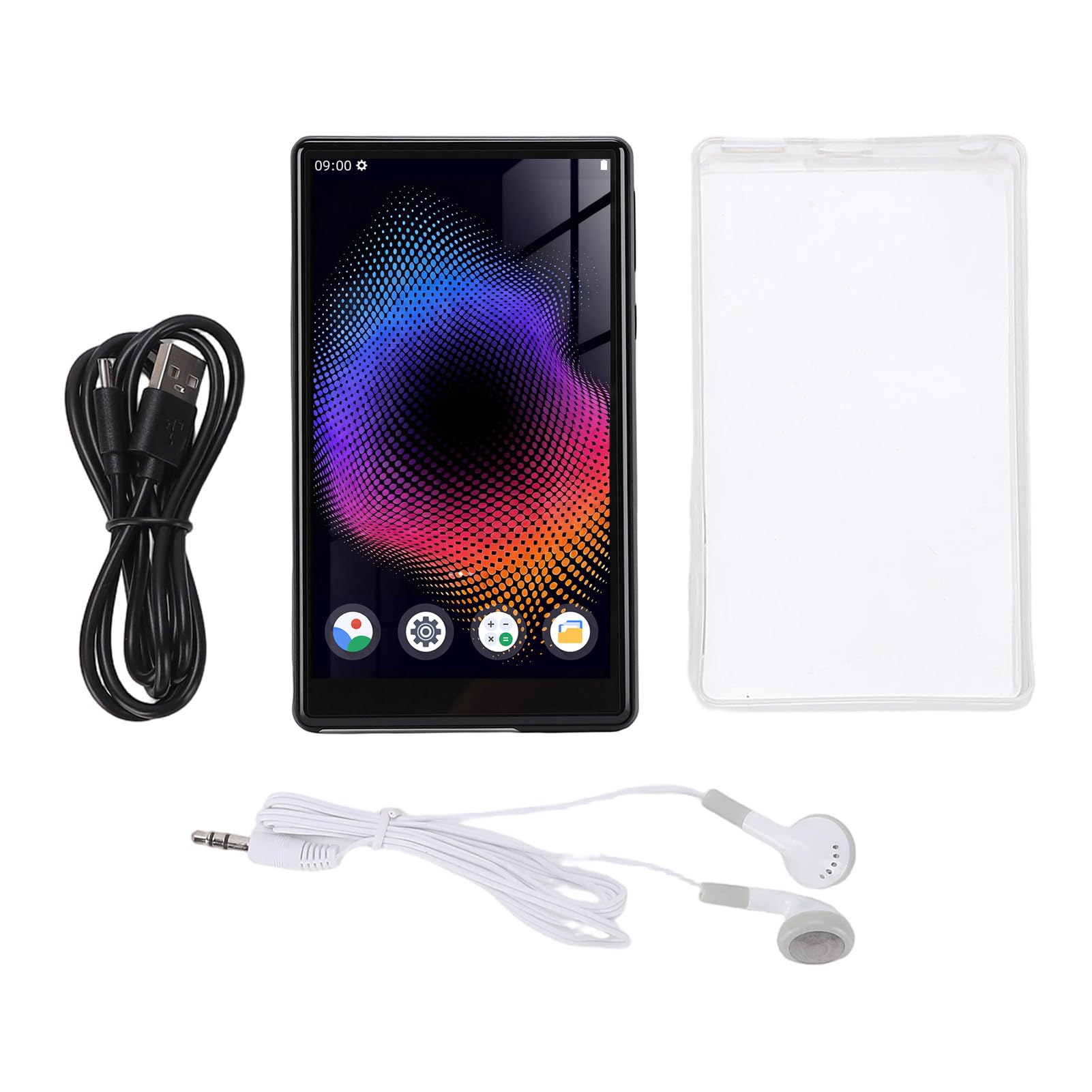 Fabater MP4 Player with Bluetooth and WiFi 5 0 Inch Touch Screen 64GB HD Video Music Ebook Reader