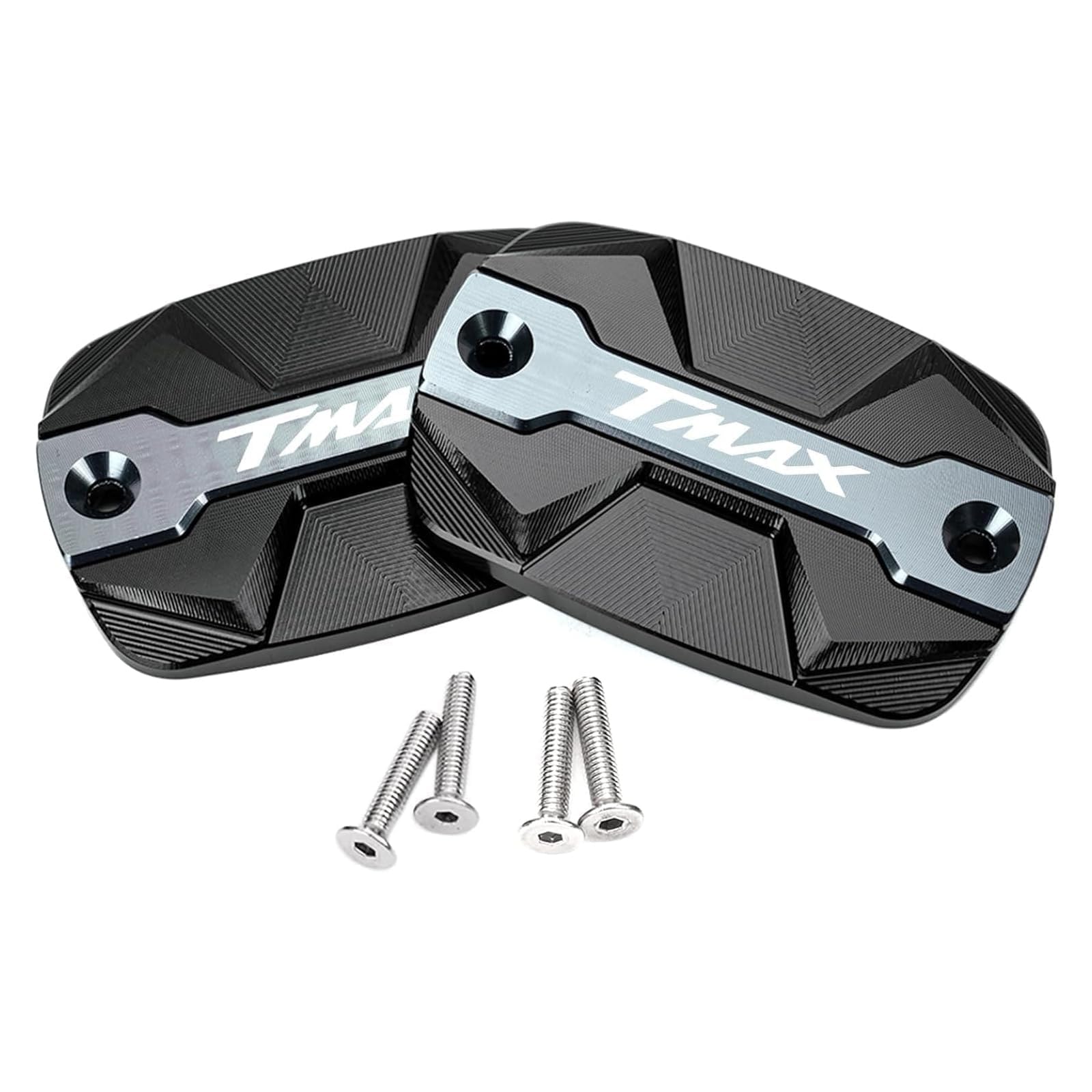 Bouchon de réservoir d'huile de liquide de frein de moto Accessoires pour Y&amaha Tmax 500 2004-2011 Tmax 530 DX SX 2012-2019 TMAX 560 2022 2023 Tech Max Tmax560 (Gris)