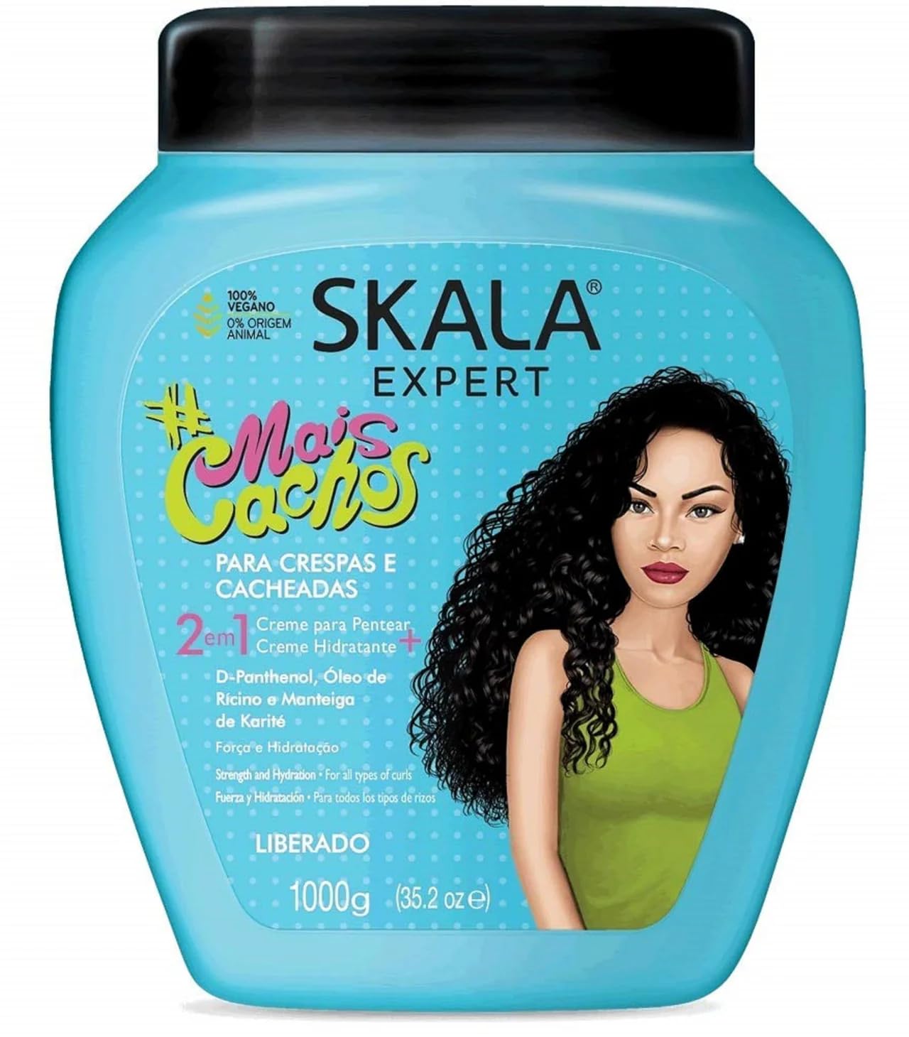 SKALA Expert Mais Cachos 2-in-1 Curly Hair Conditioning Cream, 1000g, Vegan Formula-image-40
