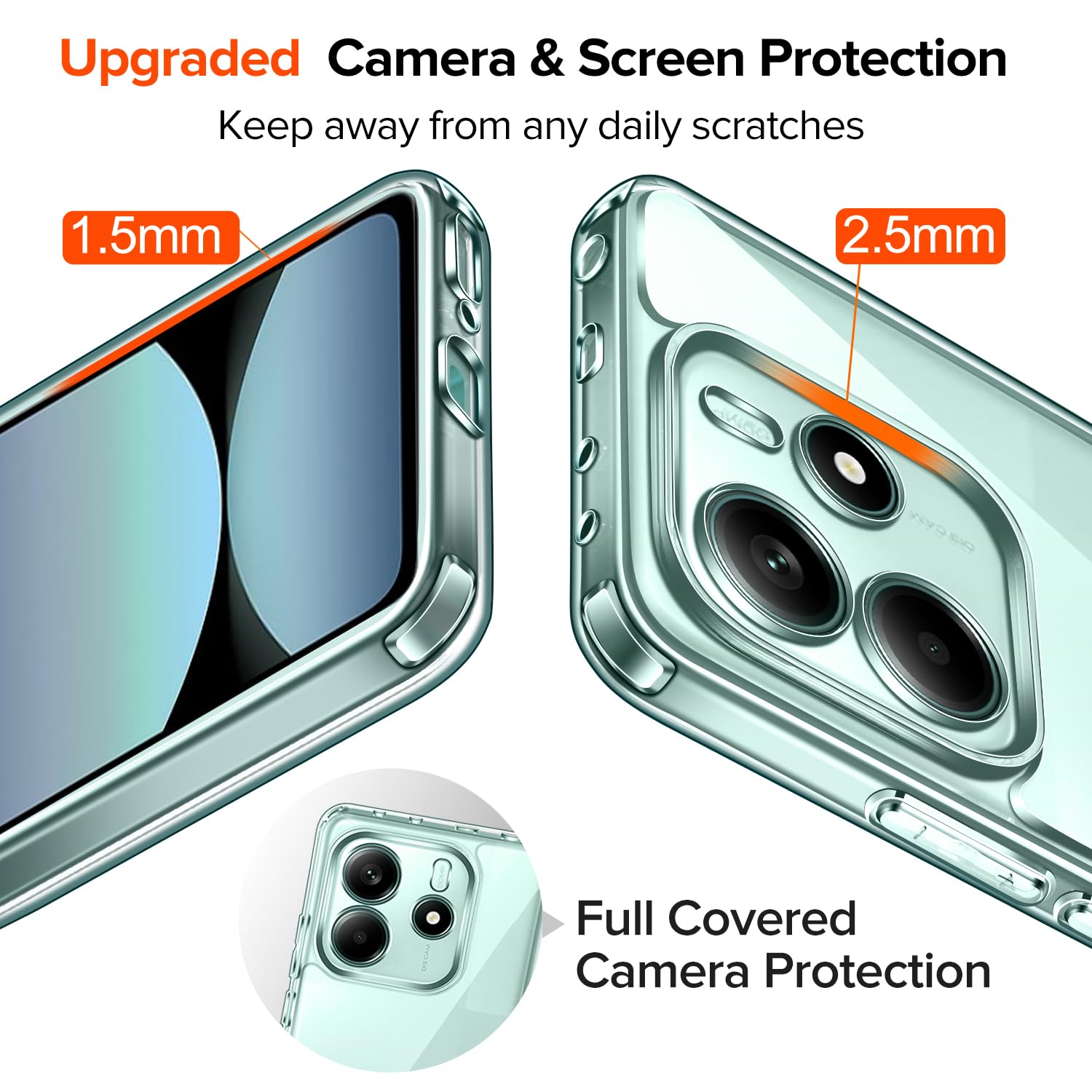 Xiaomi Redmi Note 14 Pro Plus 5g Custodia Xiaomi Redmi Note 14 Pro Plus Elegante Supporto Video Antiurto Nero - Italiano Cover Per Redmi Note 14 - 8