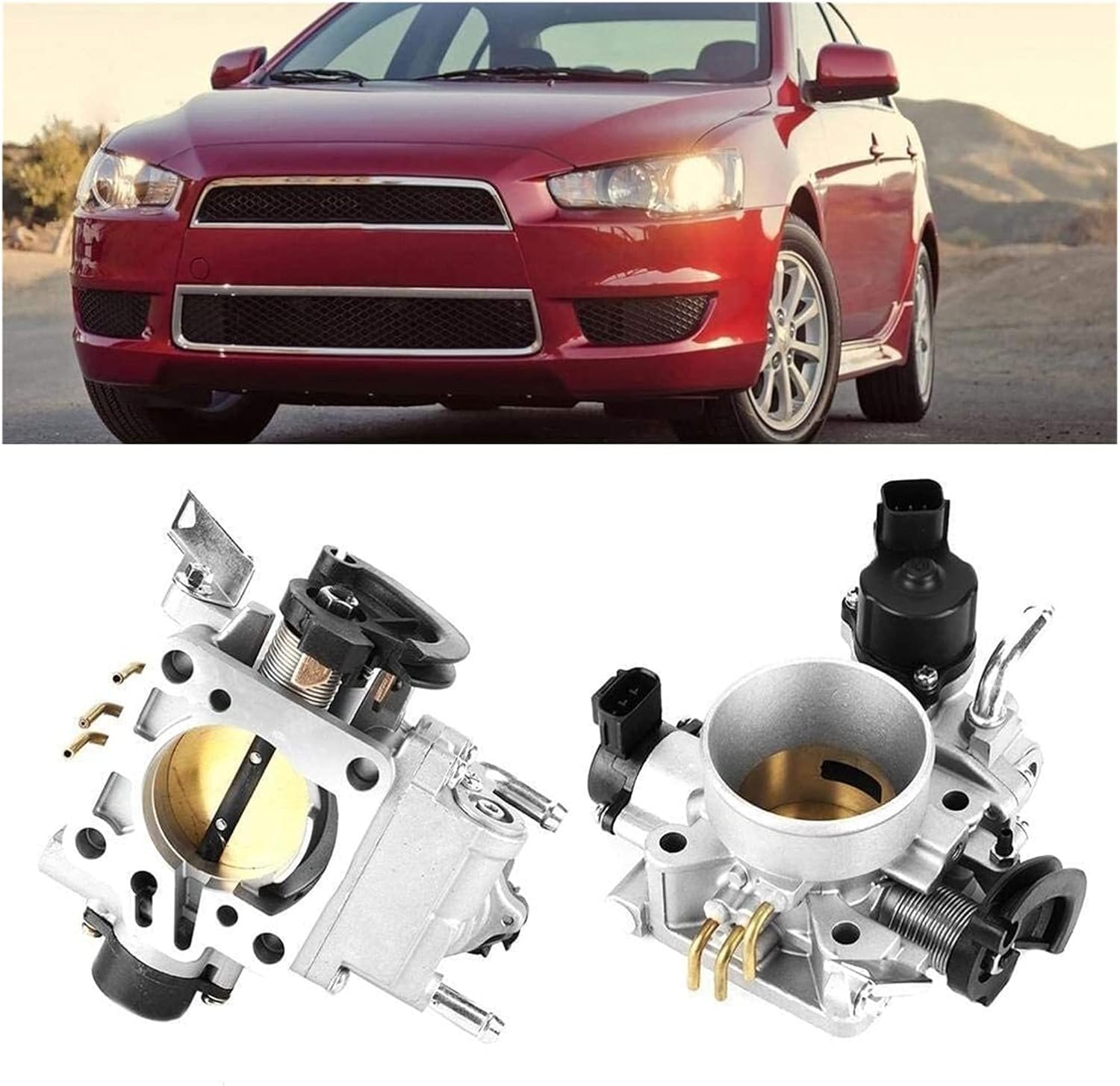 STPAT MR560120 MR560126 MN128888 Throttle Body Valve Compatible With Mitsubishi Lancer 4G18 Engine