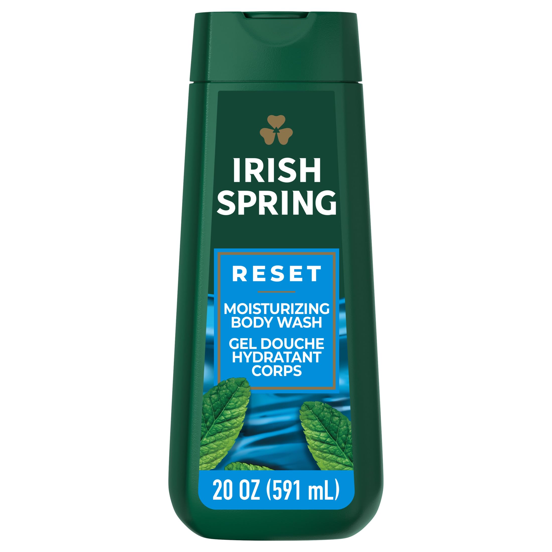 Irish Spring Reset Body Wash for Men, Cool Menthol & Ocean Breeze Scent, 20 oz/591ml-image-40