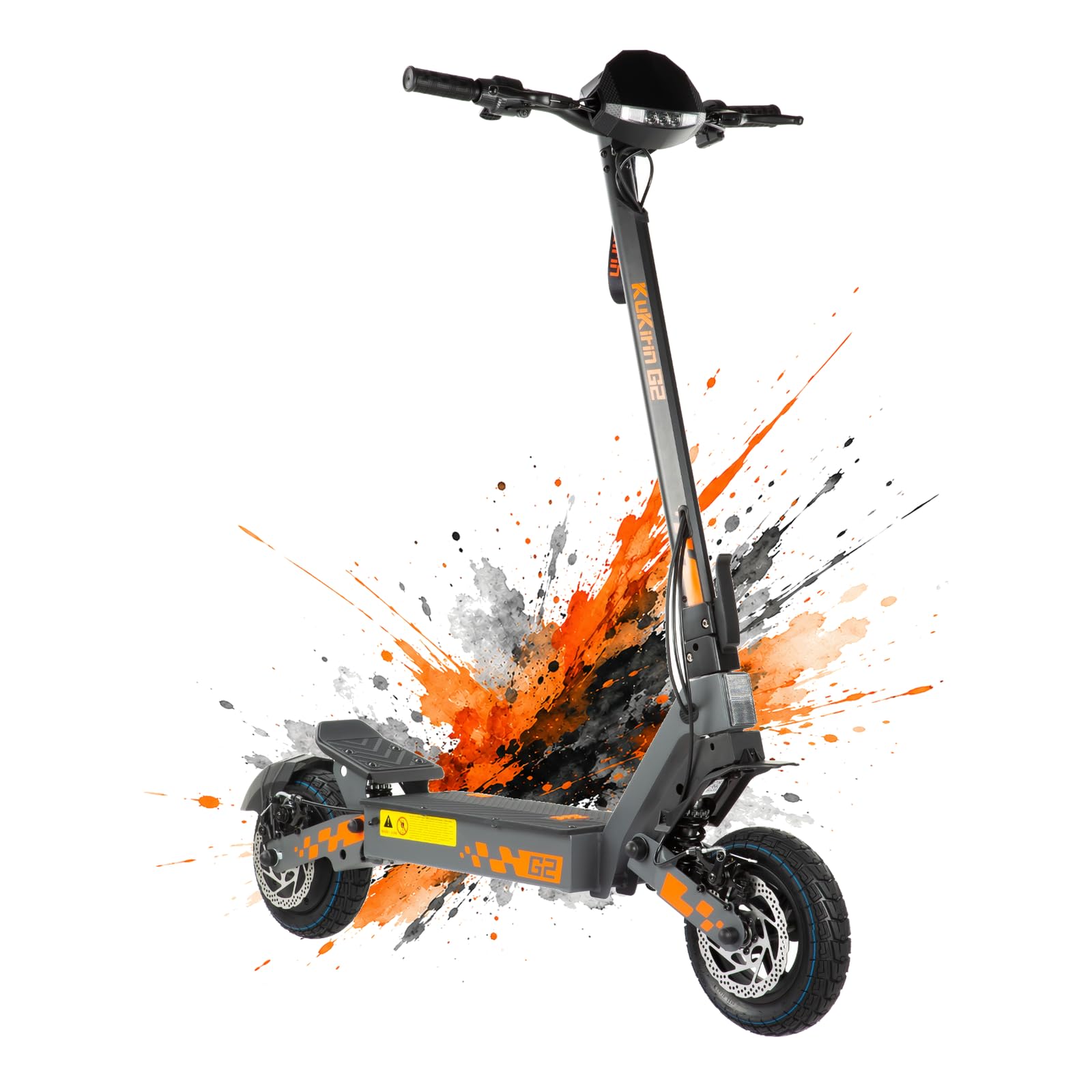 KuKirin G2 Monopattino Adulti 2026, Pneumatici 10", Doppia Sospensione, LCD