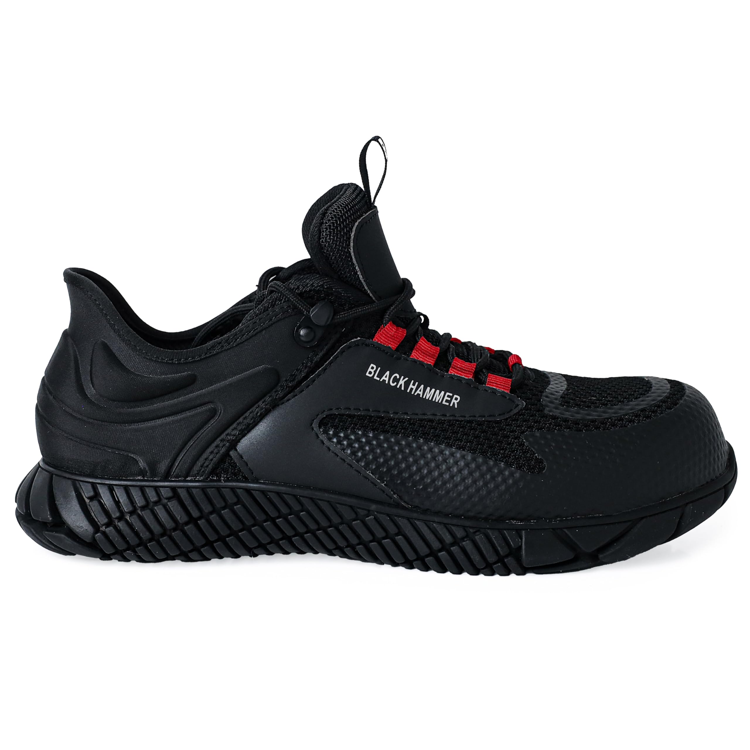 Zapatillas de Seguridad para Hombre con Cordones Manos Libres Calzado de Trabajo Ideal para Servicios públicos y almacenes Calzado Profesional S1 PL SR FO ESD Swift 5619