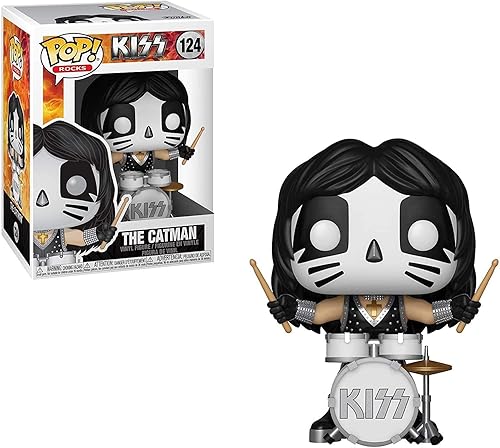 Funko Pop! Rocks Kiss- Catman, Multicolor Funko Pop! Rocks Kiss- Catman, Multicolor
