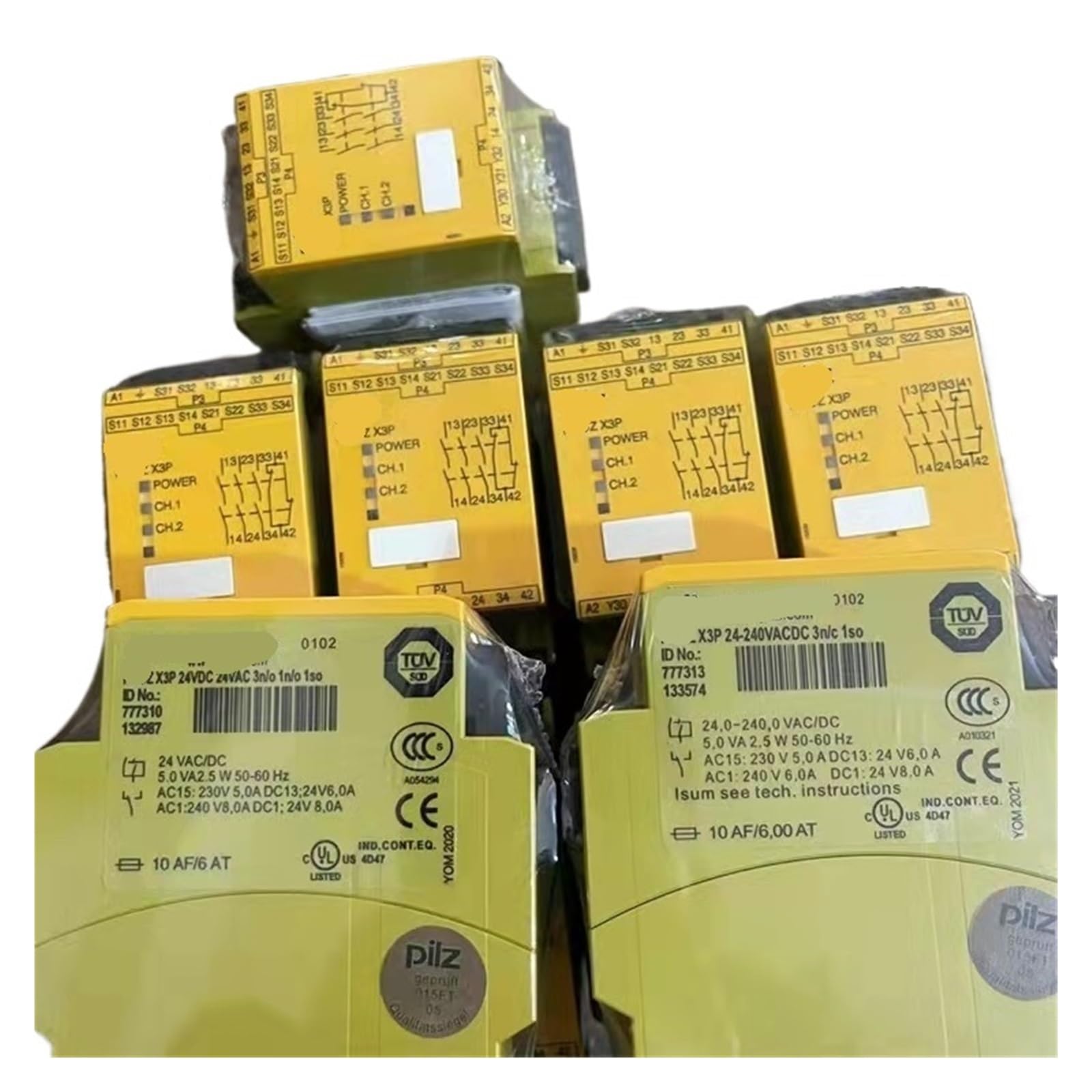 ZVQYSGIW 1pcs Relays X3P 777310 777313 774318 774314 774730 774738 771105(777313)