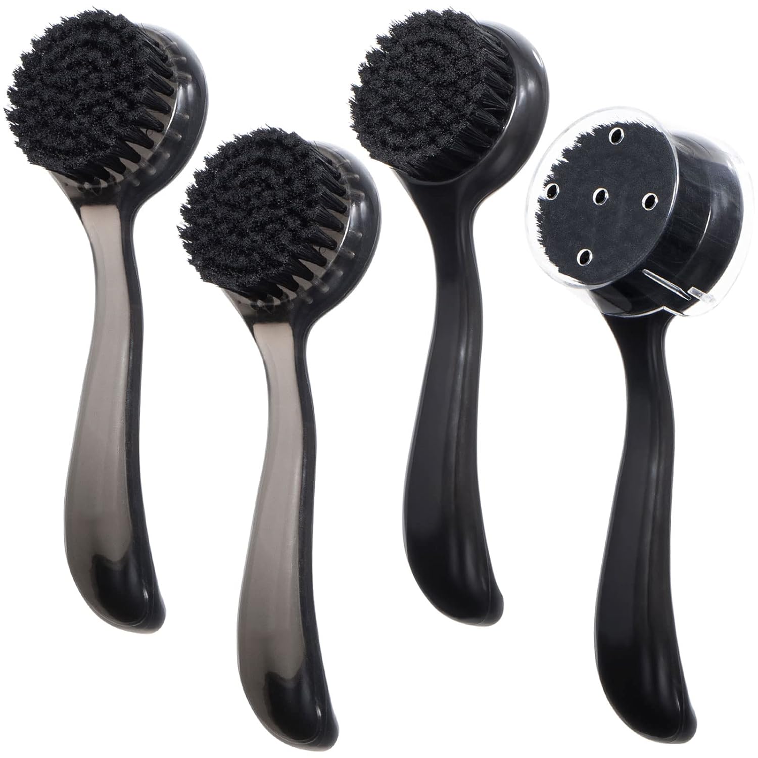 4 Pcs Large Handheld Face Scrubber, Beomeen Facial
