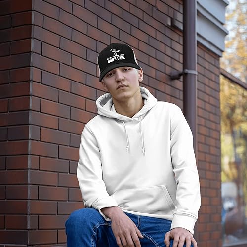 Miniatura 6 de devor Cap Boat Hair Don't Care Baseball Cap for Men Graphic Denim Dad Hat Adjustable