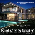 BTF-LIGHTING UL-Listed FCOB COB LED Strip Light 3000K DC24V Dimmable Warm White 10M 480LEDs/m Flexible LED Light Strip 8mm Width for Bedroom TV Backlight Cabinet Home Decor (No Adapter or Controller)