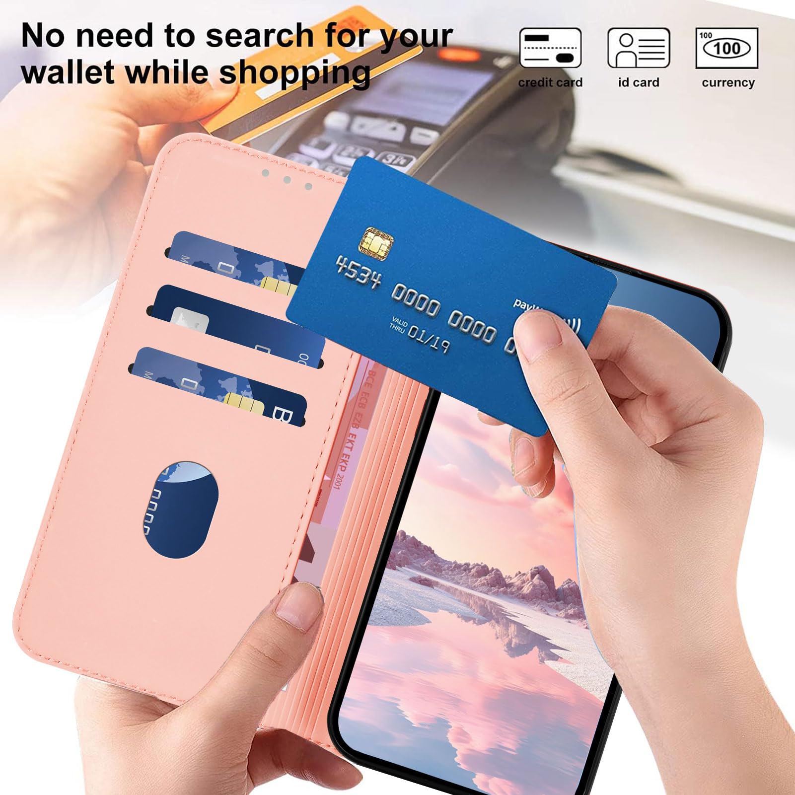 Fertuo Cover per Xiaomi Redmi Note 11 / Redmi Note 11S 4G, Custodia Portafoglio a Libro in Pelle Flip Cover con Porta Carte, Chiusura Magnetica [Gatto Cane] Case Antiurto per Redmi Note