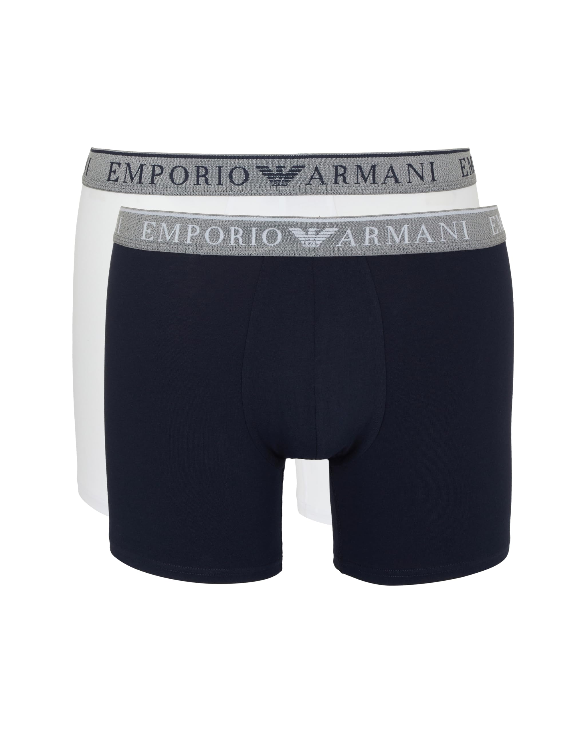 Emporio Armani Herren Men's 2-Pack Endurance Mid Waist Boxer Boxer Shorts (2er Pack)