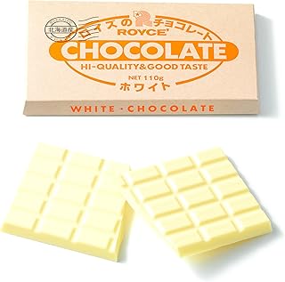 ROYCE'(ロイズ) 板チョコレート ホワイト 110グラム (x 1)