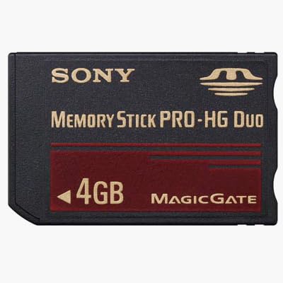 Sony MS-EX4G 4GB Memory Stick Pro-HG Duo