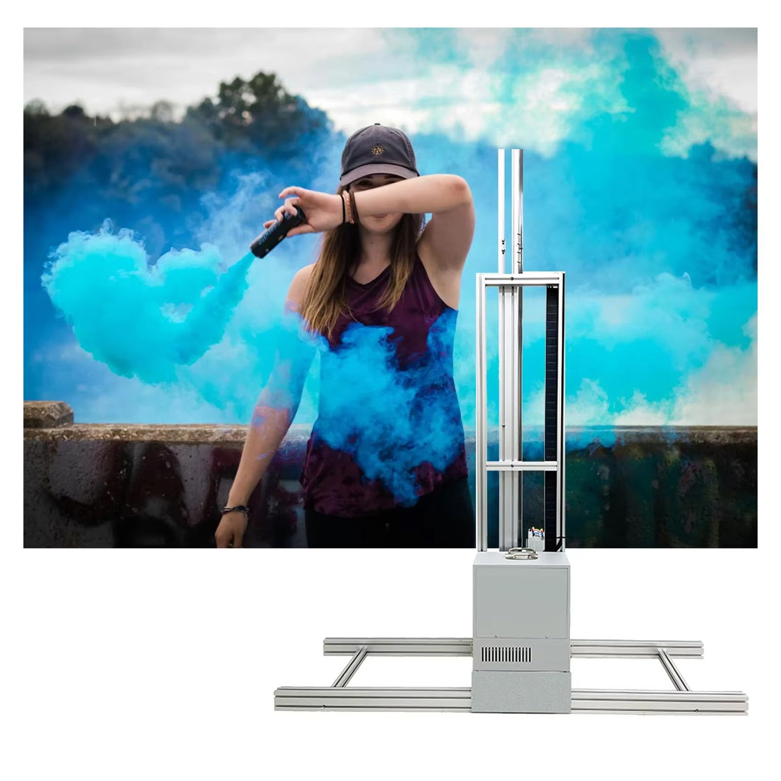 3D Wall Printer Machine, Vertical Mural Printer for Wall Art, Advertising & Commercial Us…