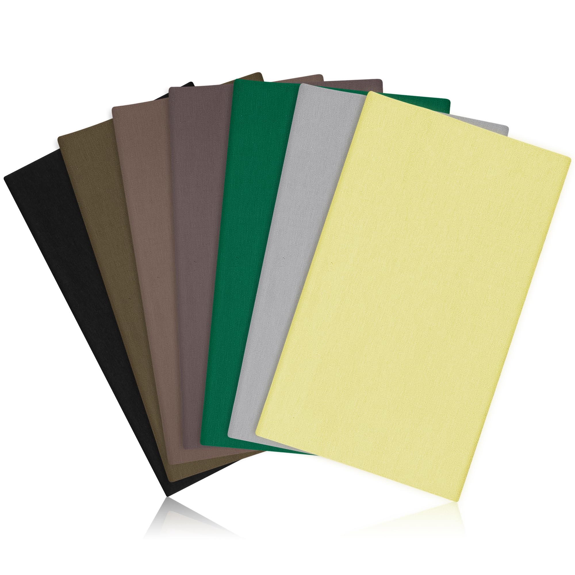 DiyJibb Stirnbänder für Damen, 7 Stück breite Stoff-Haarbänder für Workout, Yoga, Hautpflege und den täglichen Gebrauch, weich und dehnbar