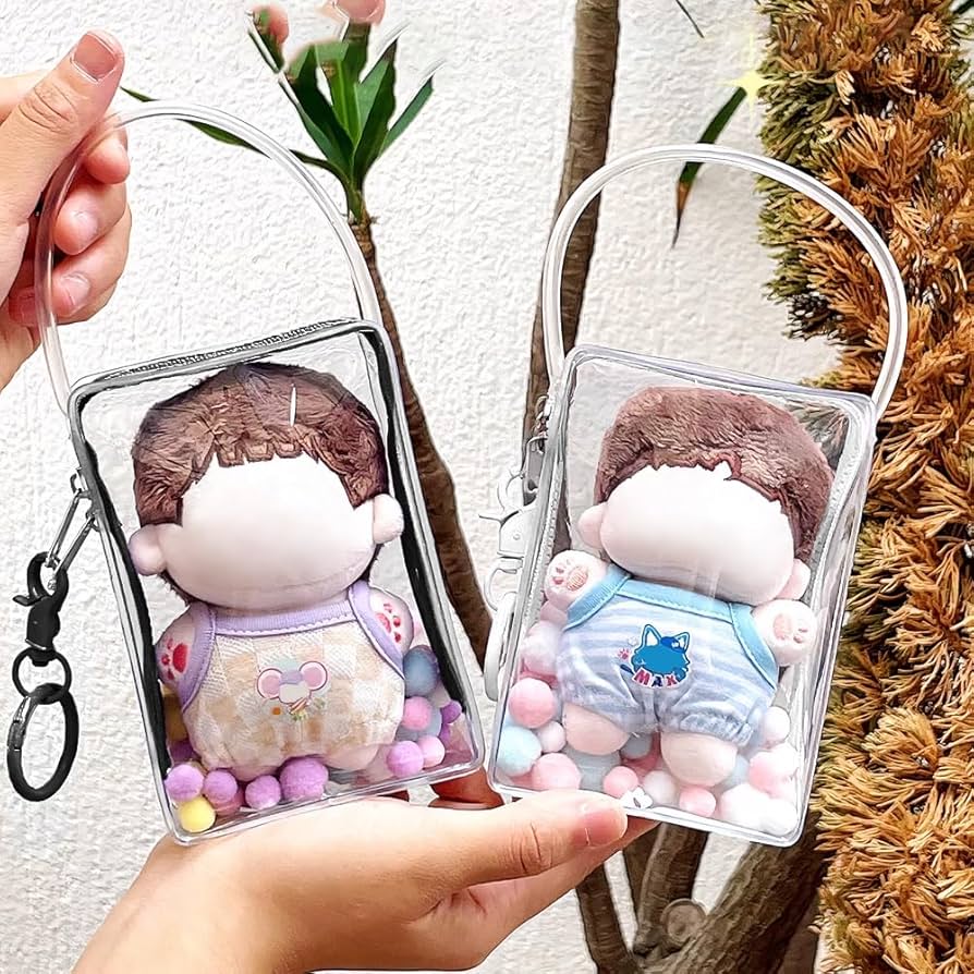 Amazon | YUYAKESHI バッグ 痛バック 防塵 ぬいポーチ 外出 人形入れ