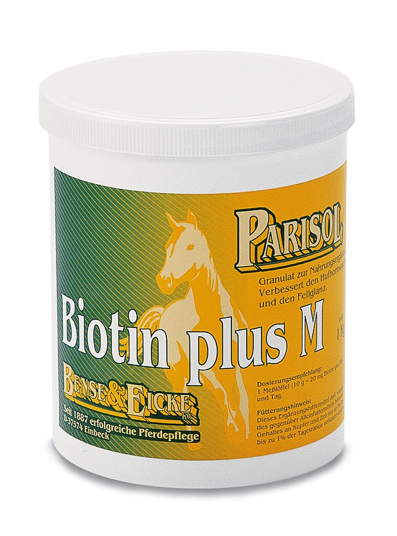 Biotine Plus M Parisol 1 KG répare les sabots friables du cheval