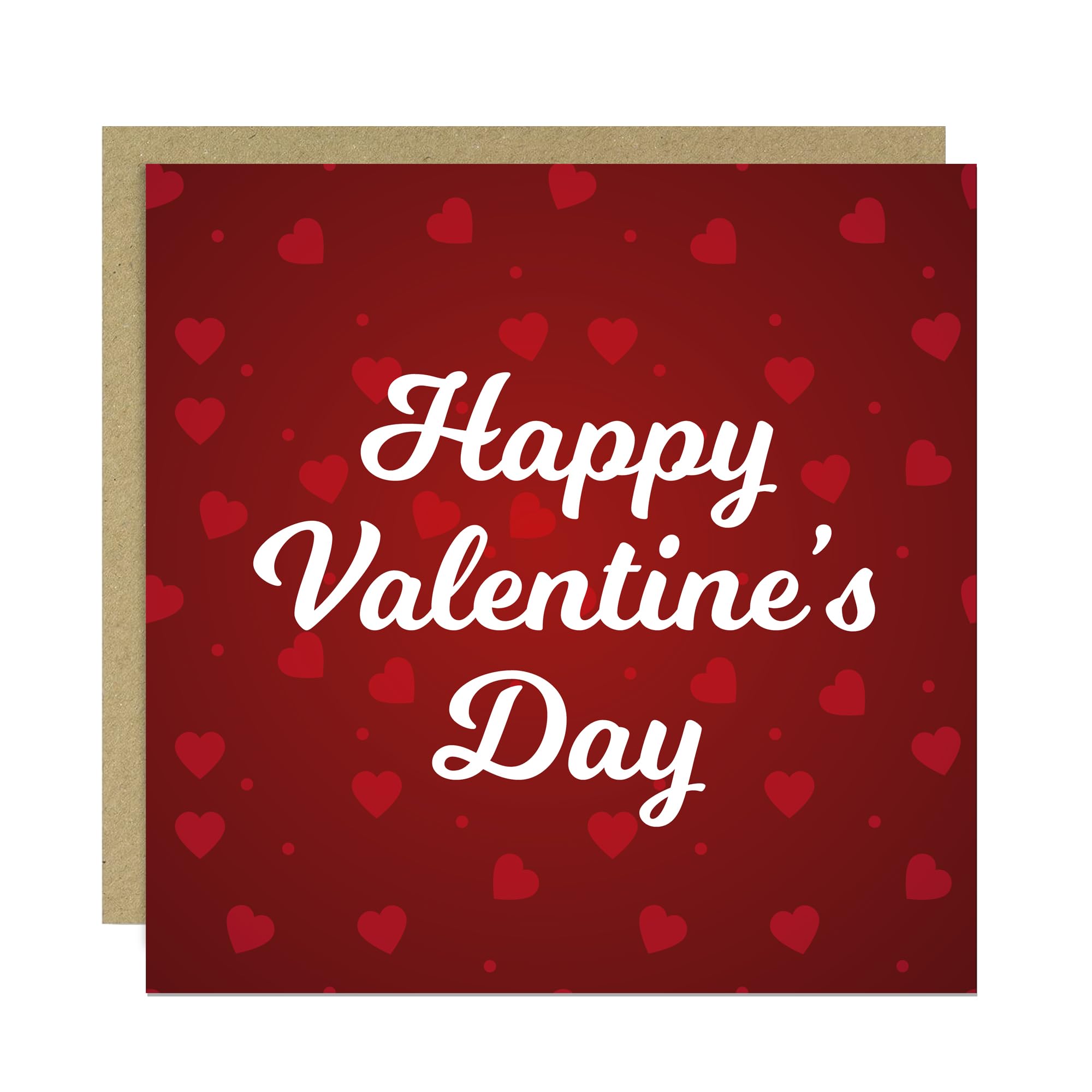 RED OCEAN Perfect Card For Your Husband Wife Boyfriend Girlfriend On Valentines, Valentines Day Card, Card For Her, Card For Him, With Kraft Envelope