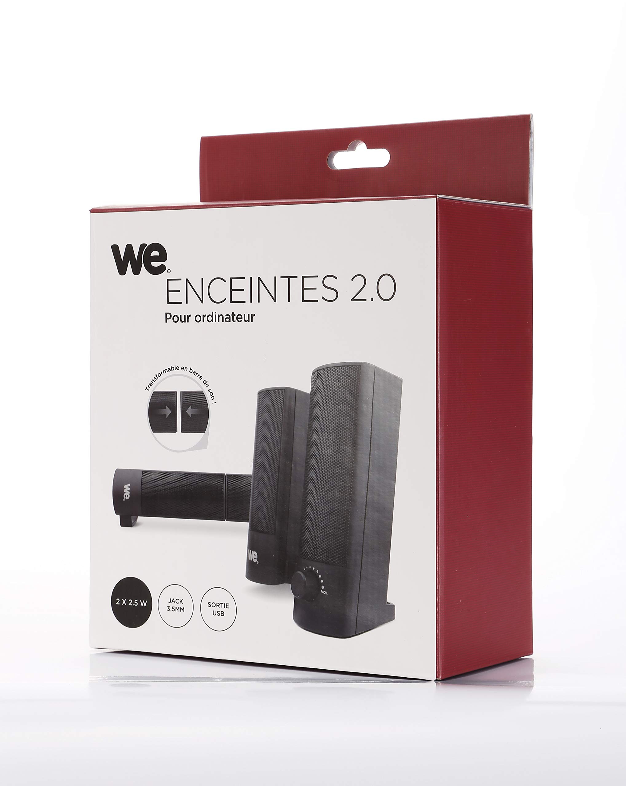 WEIDU Soundbar Bluetooth 5.0 Per PC - Altoparlante USB Con Controllo Volume Per Computer, Ufficio E Casa - Foto 7