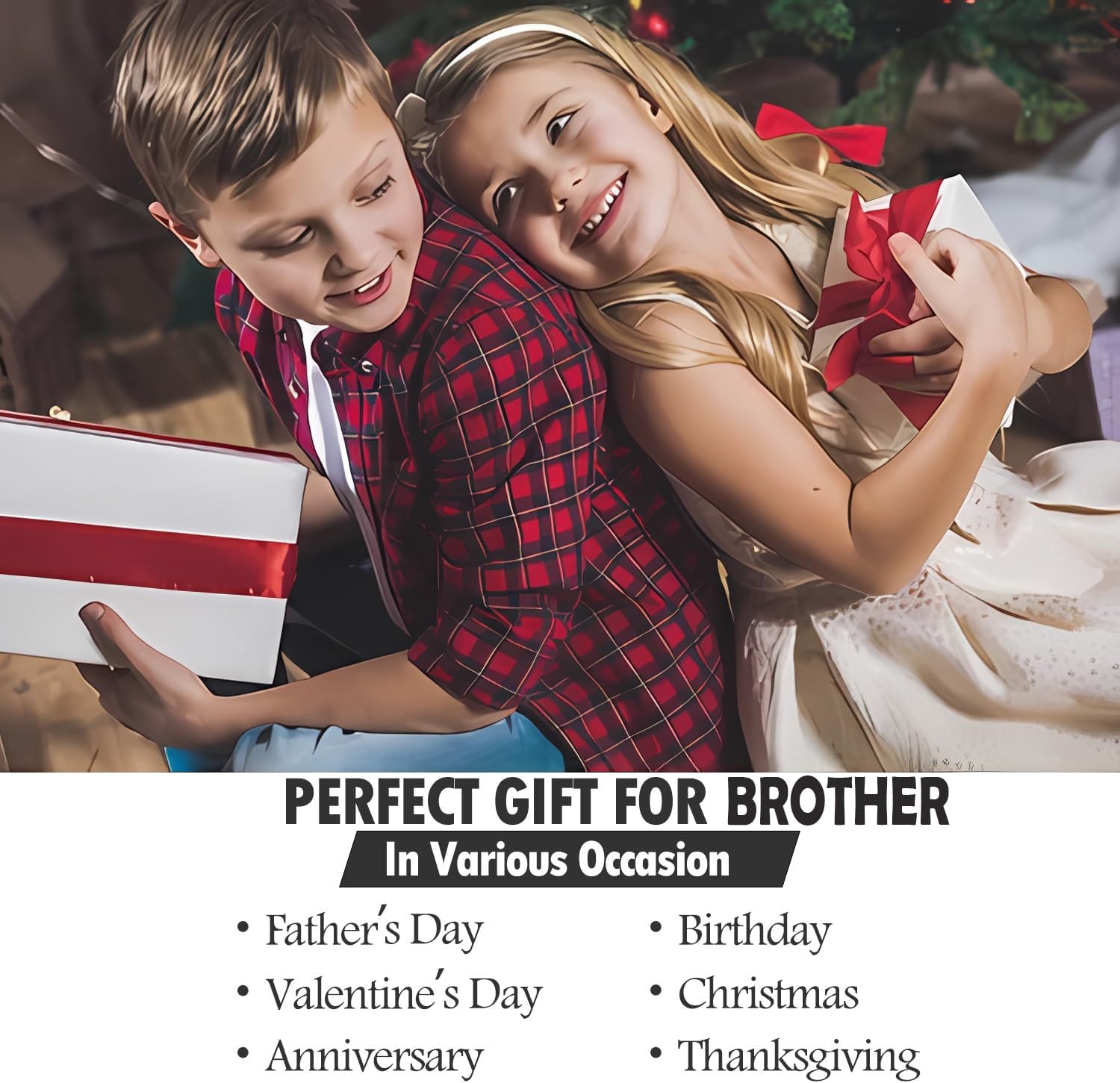 Funny Gifts for Brother Adult-Birthday Brother Gifts from Sister-Big Brother Gifts for Boy-Christmas Gifts for Brother-Best Gifts for Brother Dad Husband Son Boyfriend Him(14oz) - Image 6