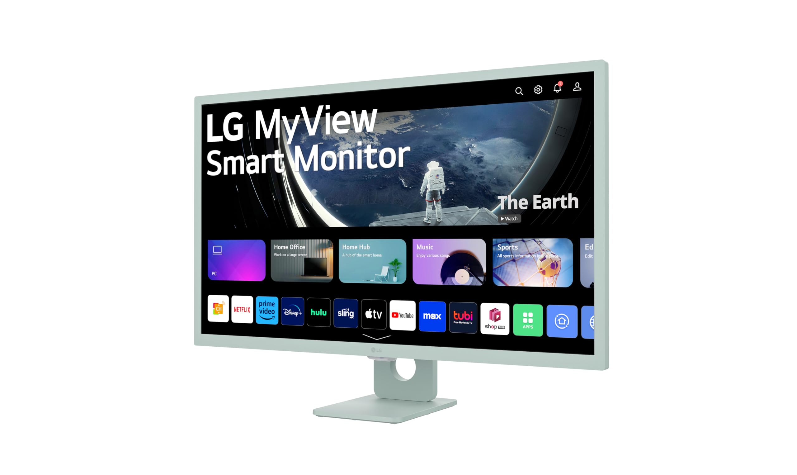 【4K】LG MyView Smart Monitor 31.5インチ LG 31.5