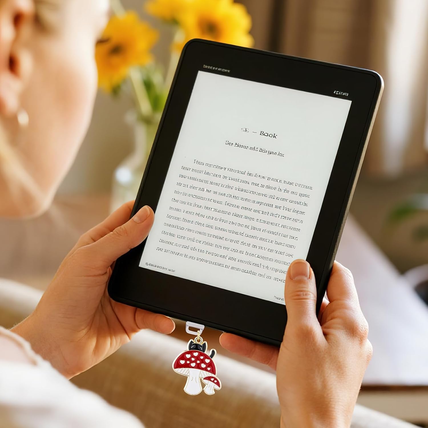 Type C Dust Plug Charm for Kindle - 10Pcs Dust Plug Charms Compatible with Kindle Phone, E-Reader Accessories