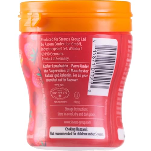 Miniatura 4 de Elite Must Strawberry Cherry - Goma de mascar sin azúcar, 2 onzas (paquete de 6)  Cubos de goma de mascar con centro relleno de líquido