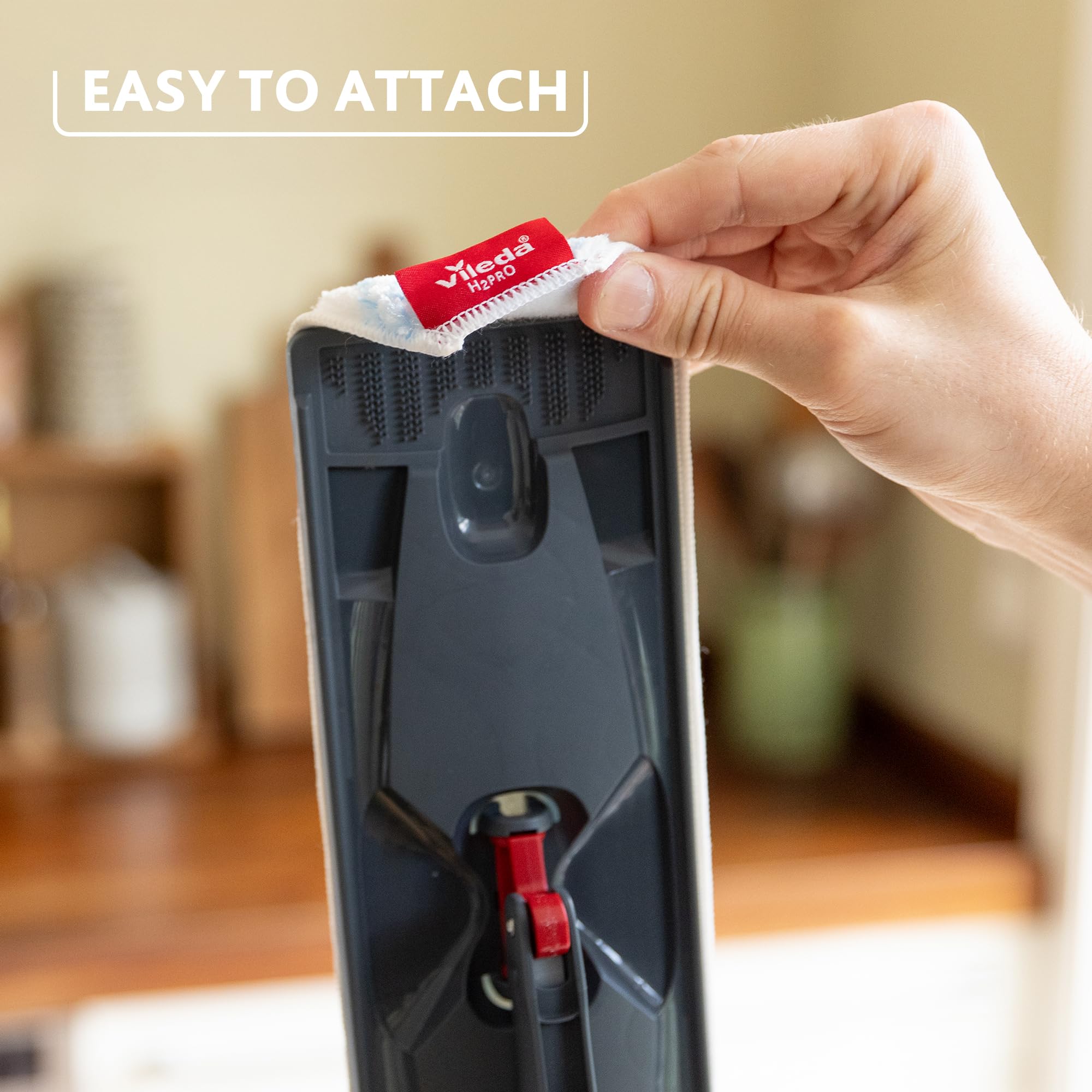 3 Pièces Pour Vileda H2PrO Balai Serpillère De Rechange, Lavable En