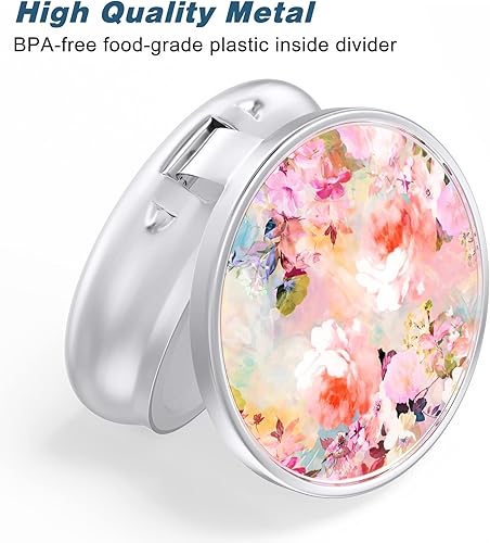 Miniatura 5 de Aiawoxc Pastillero, bonita pastillero de viaje para bolso, a prueba de humedad, pequeño pastillero a prueba de humedad, dispensador portátil