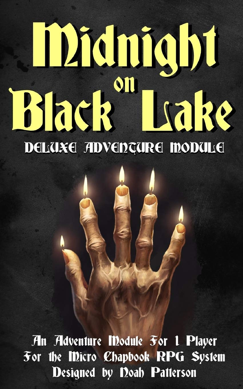 Midnight on Black Lake: Deluxe Adventure Module: 1 (Micro Chapbook RPG Deluxe Adventure Module)