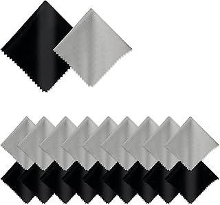 Glasses Cleaning Cloth, 20Pack Reusable Microfiber Cleaning Cloths, Thickened Magic Cleaning Cloth Microfiber Cloth Glass Cleaning Cloth for Cleaning Eyeglasses Screens Camera Lens