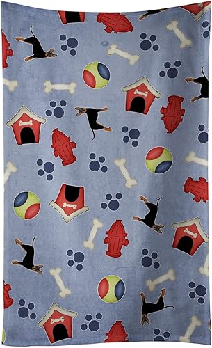 Miniatura 6 de Caroline's Treasures BB4120KTWL Dog House Collection - Toalla de cocina de Husky Siberiano, toalla de mano para invitados, toalla de baño decorativa