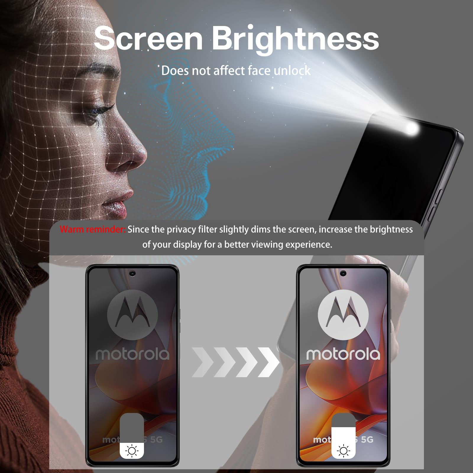 Pellicola Vetro Temperato Motorola Pellicola Protettiva In Vetro Per Motorola G Play 2025 | SBS Moto G75 - Foto 3