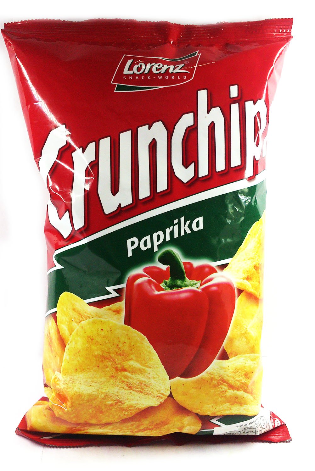 Lorenz Crunships Paprika Chipsletten with Finest Sunflower Oil 100g 2 Pack
