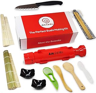 Sushi Making Kit for Beginners – DIY Sushi Making Kit makes a great date night or fun family meals - Make sushi at home wi...