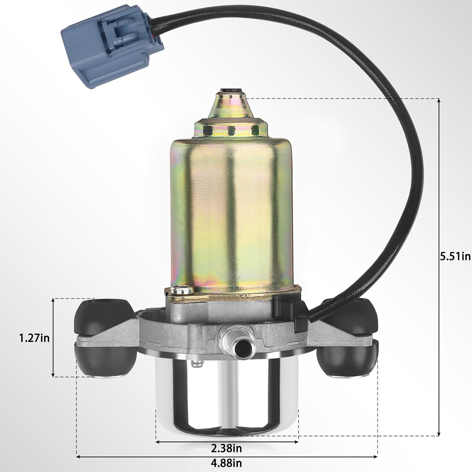 Vacuum Pump Power Brake Booster Auxiliary Pump Brake Vacuum Pump Assembly,Vacuum Pump for Brakes,Electric Brake Vacuum Pump