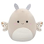 Squishmallows Original 12-Inch Berit Cream Moth with Paisley Wings - Official Jazwares Plush