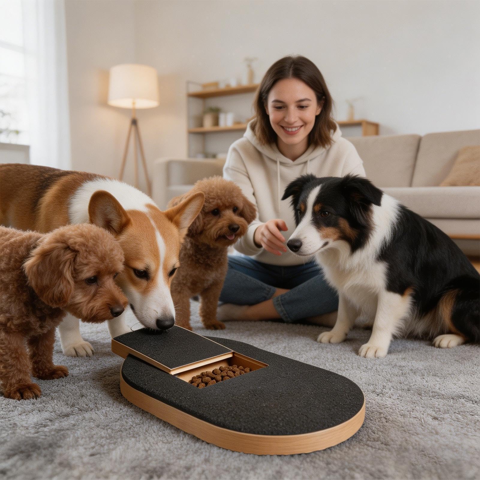 La planche à limer les griffes de chien Jouet grattoir en bois anti-usure