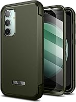 Vista 10 de SURITCH Funda para Samsung Galaxy S23 FE de 6.4 pulgadas (solamente), (2 marcos frontales) de cuerpo completo, resistente, a prueba de golpes