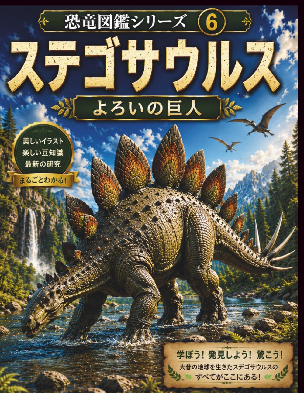 恐竜図鑑シリーズ⑥ ステゴサウルス: 大きな背中の板と強力なトゲをもつ草食恐竜
