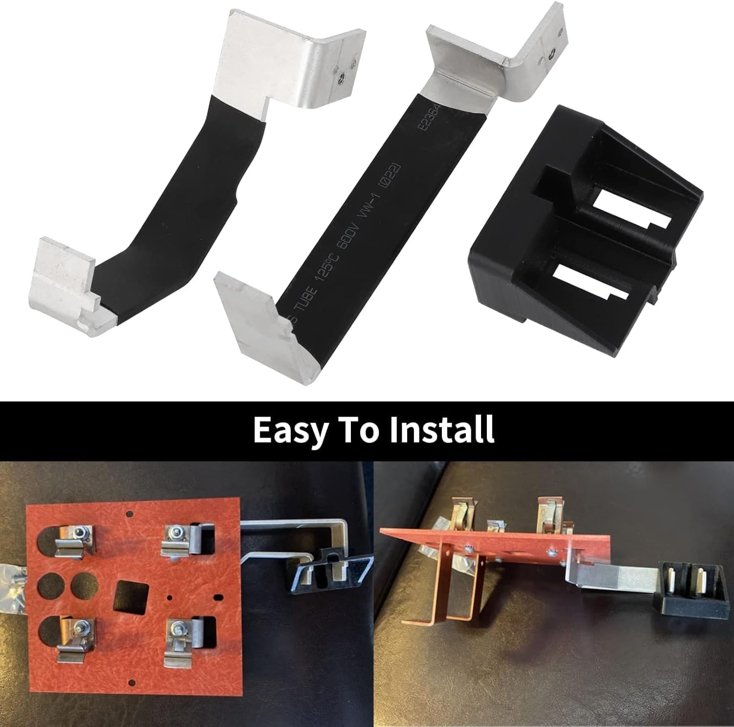 Buss Bars Rebuild Kit for Challenger Buss Bars Multi-Meter Panel with 2 Pcs 200 Amp Meter Socket Jumper Assembly